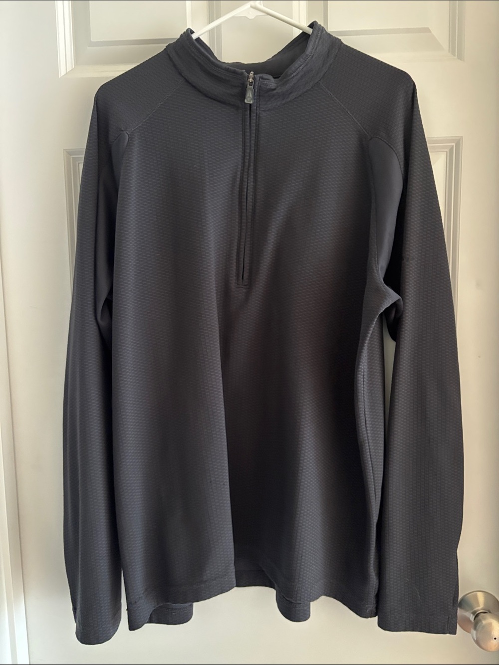 Columbia Men's Black Zip-Up Performance Pullover